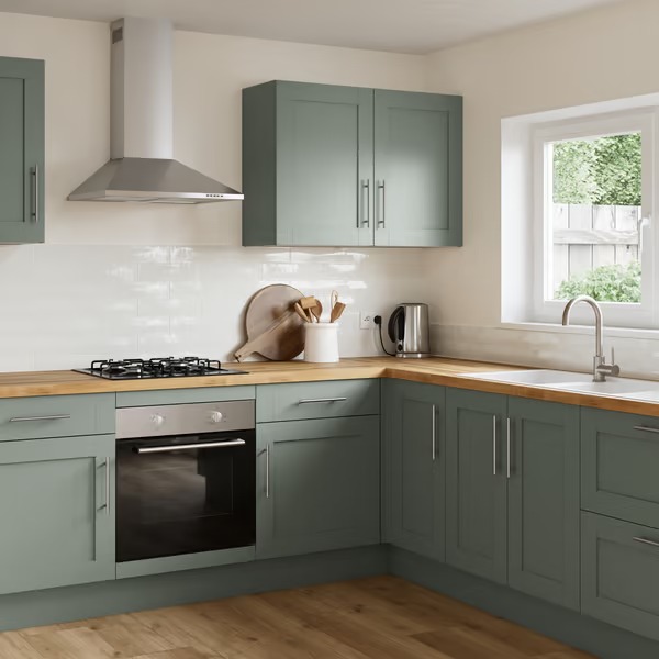 “Coline” kitchen, sage green - Image 2